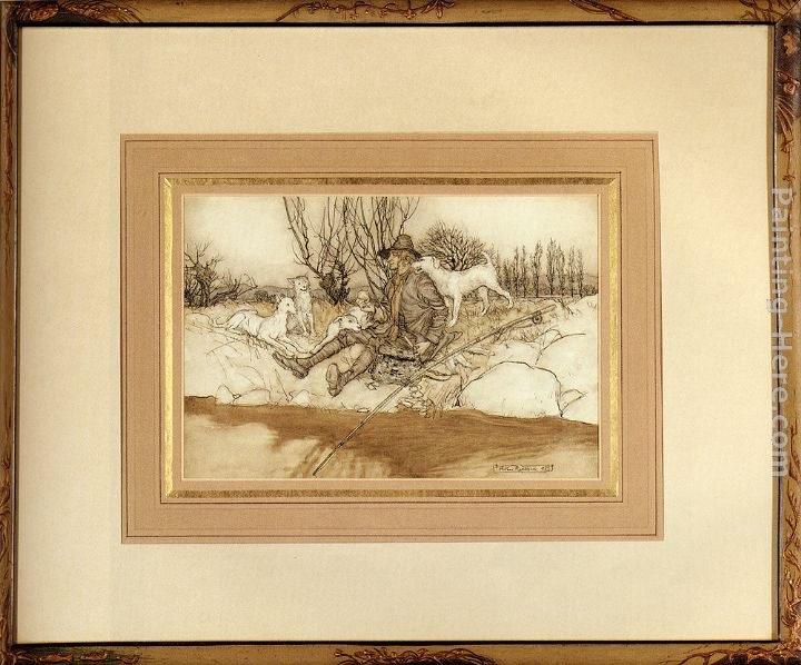 Arthur Rackham Rip Van Winkle